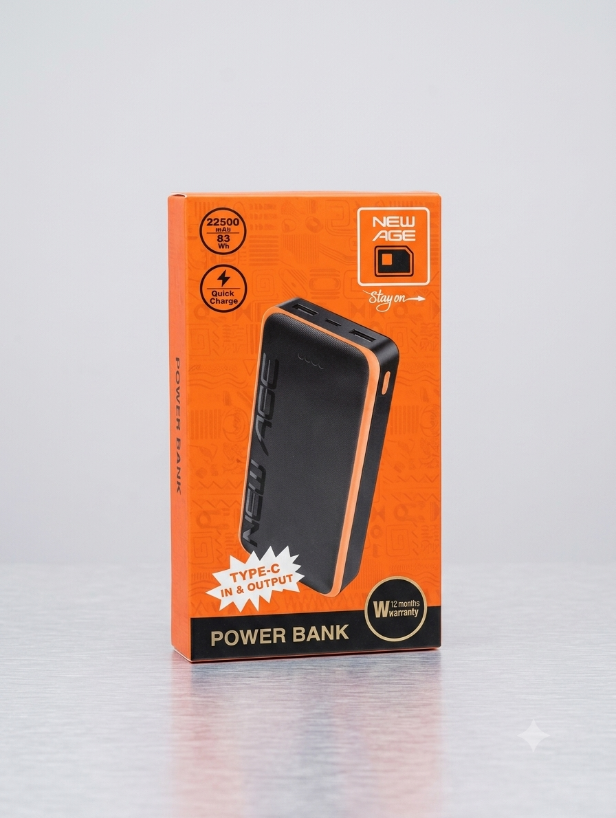 New Age 22500mAh Power Bank